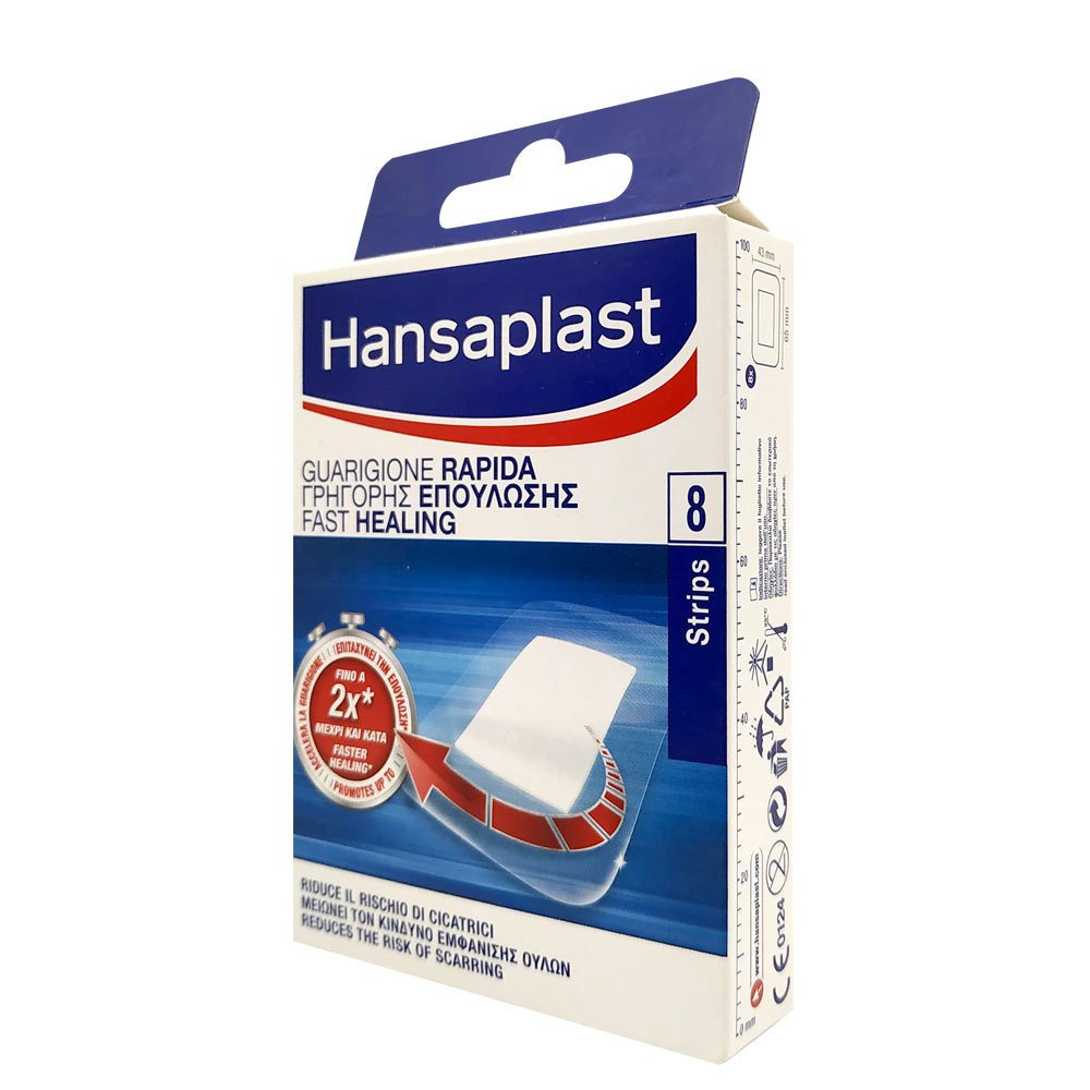 Hansaplast Fast Healing Επιθέματα Γρήγορης Επούλωσης 8 τεμάχια