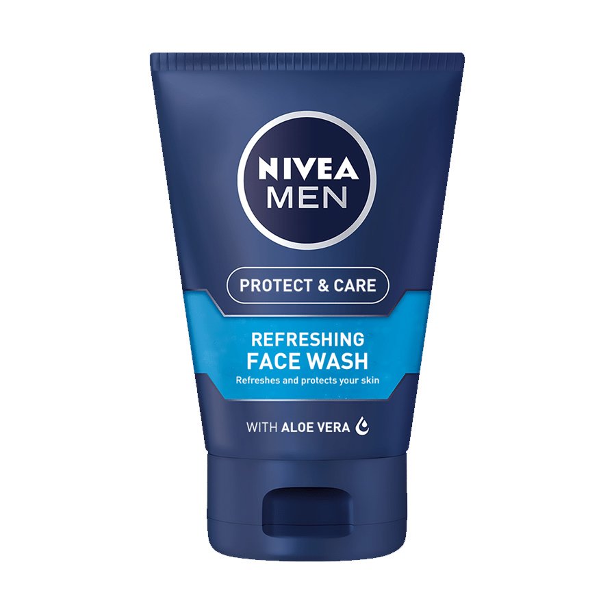 Nivea Men Protect & Care Deep Cleaning Face Wash Gel Τζελ Καθαρισμού Προσώπου για Αναζωογόνηση της Επιδερμίδας σε Βάθος 100ml