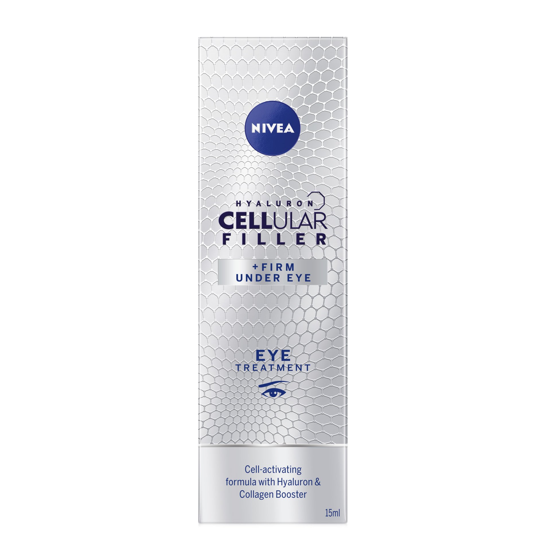 Nivea Hyaluron Cellular Filler Eye Cream Spf15 Αντιρυτιδική Κρέμα Ματιών με Ενεργά Συστατικά για Βελτίωση της Σφριγηλότητας 15ml