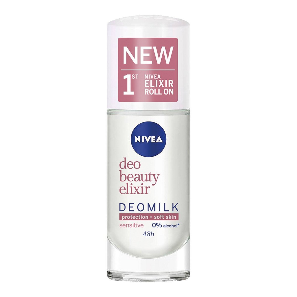 Nivea Female Deomilk Sensitive Roll on Γυναικείο Αποσμητικό 48ωρης Προστασίας που Βοηθά στην Ενυδάτωση της Επιδερμίδας 40ml