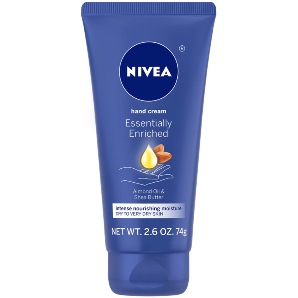 Nivea Essentially Enriched Intensive Moisture Hand Cream Ενυδατική Κρέμα Χεριών Εμπλουτισμένη με Φυσικό Αμυγδαλέλαιο & Βούτυρο Καριτέ 75ml