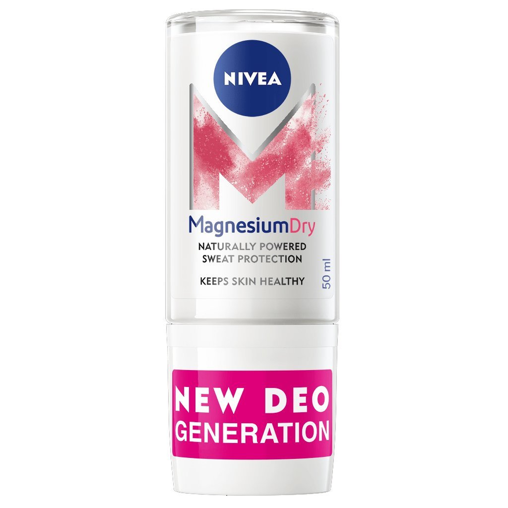 Nivea Magnesium Dry Original 48h Protection Roll on Deo Γυναικείο Αποσμητικό 48ωρης Προστασίας με Ενεργό Μαγνήσιο 50ml