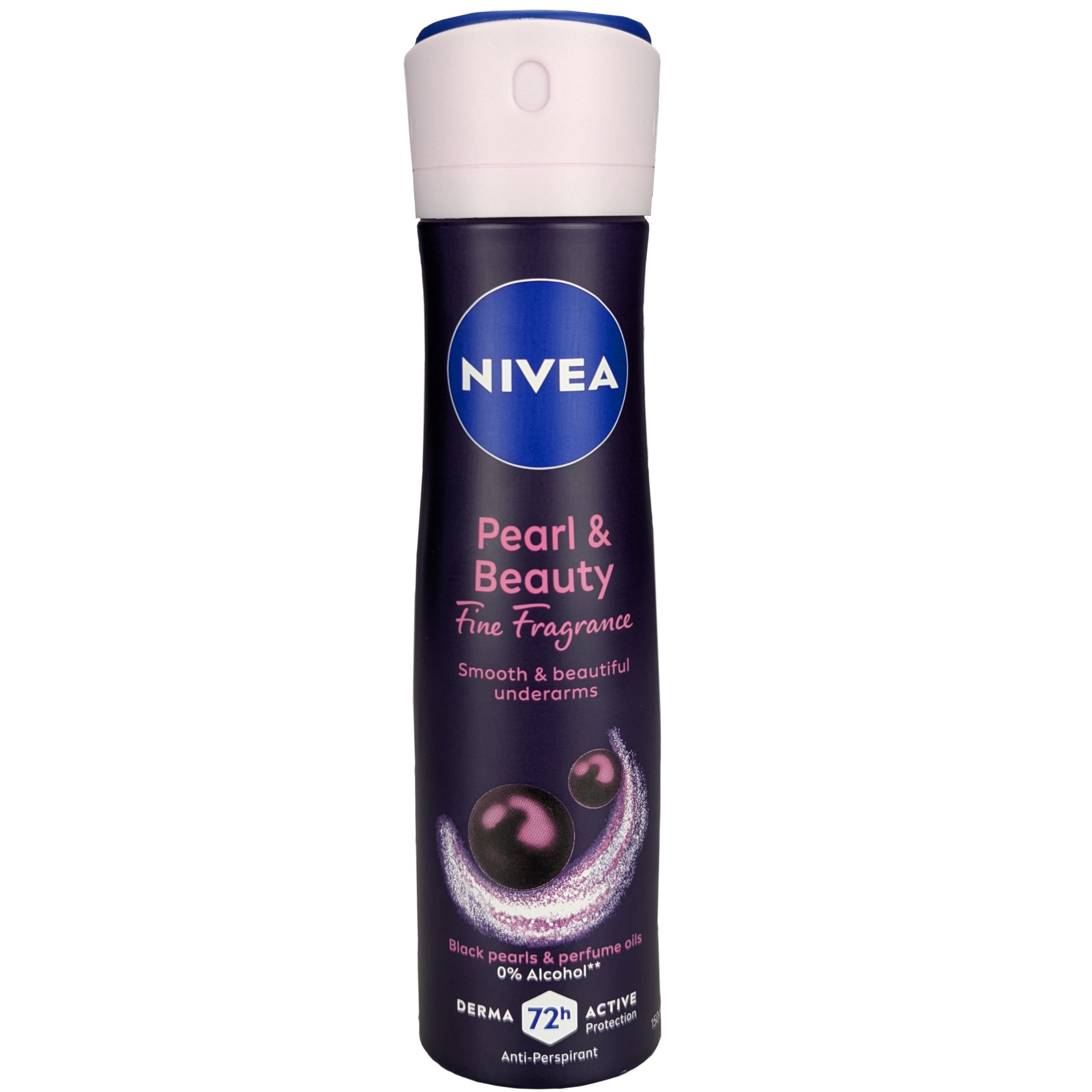 Nivea Pearl & Beauty Fine Fragrance Anti-Perspirant Body Spray Γυναικείο Αποσμητικό με Εκχύλισμα Μαύρου Μαργαριταριού 150ml