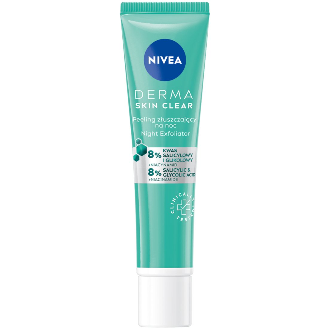 Nivea Derma Skin Clear Night Exfoliator Απολεπιστικό Προσώπου Νυκτός 40ml