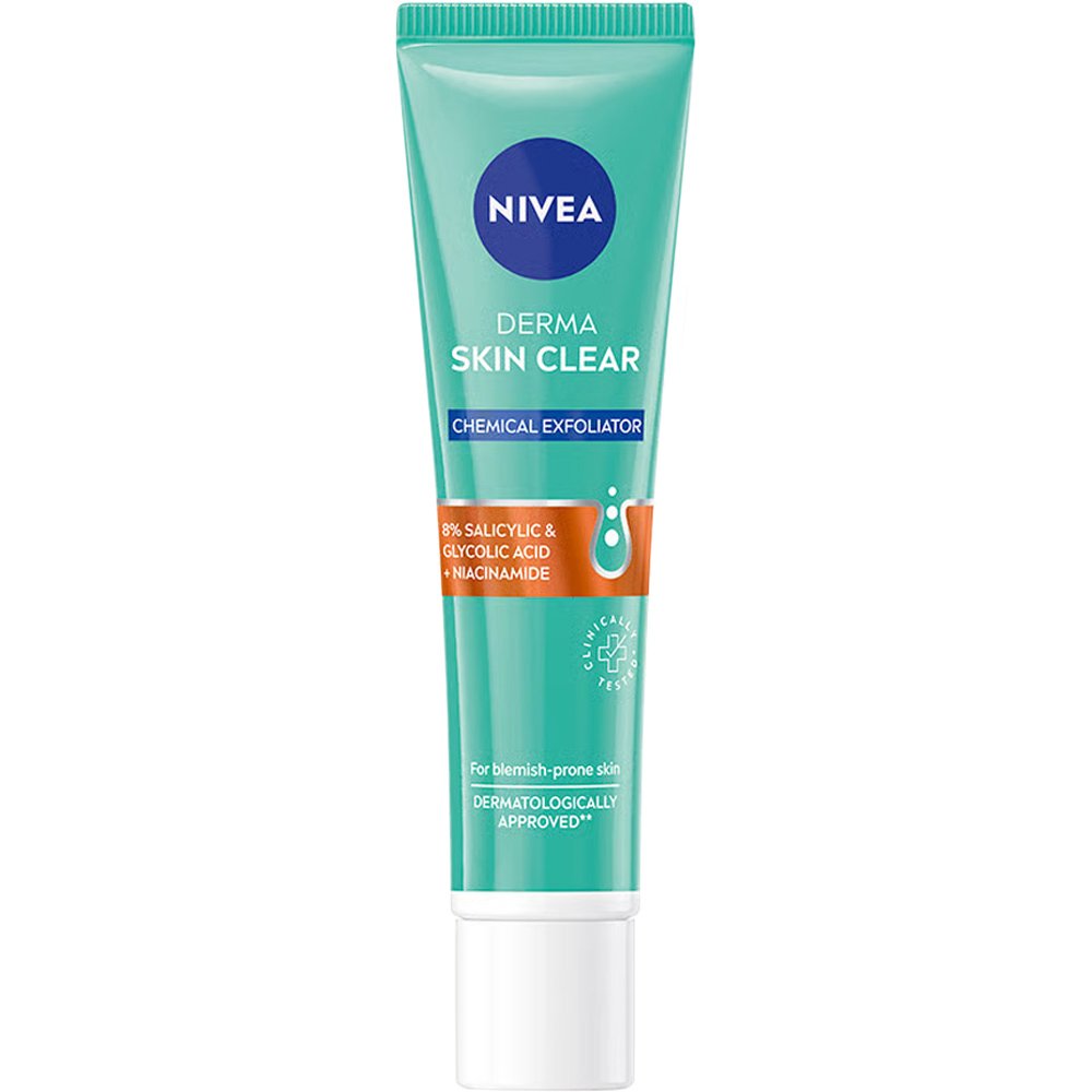 Nivea Derma Skin Clear Chemical Exfoliator Νυχτερινό Απολεπιστικό Κατά των Ατελειών 40ml