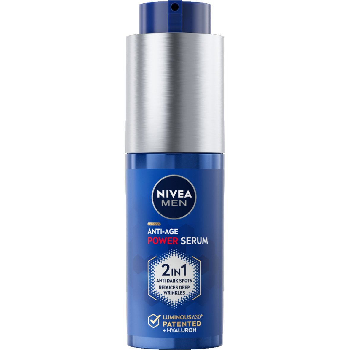 Nivea Men 2in1 Anti-Age Power Serum Προσώπου για Πανάδες, Μείωνει τις Ρυτίδες & Χαρίζει Νεανική Όψη 30ml 