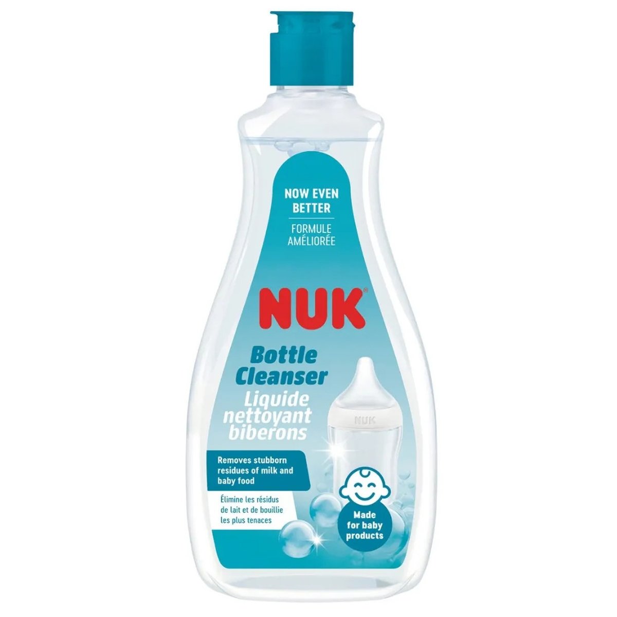 Nuk Nuk Baby Gentle Bottle Cleanser Υγρό Καθαρισμού Μπιμπερό 500ml