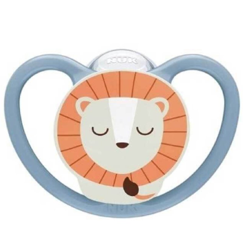 Nuk Perfect Match Silicone Air Night Soother 18-36m Μπλε Πιπίλα Σιλικόνης με Σχεδιασμό που Επιτρέπει στην Ευαίσθητη Βρεφική Επιδερμίδα να Αναπνέει & Λάμπει στο Σκοτάδι 1 Τεμάχιο, Κωδ 10177233