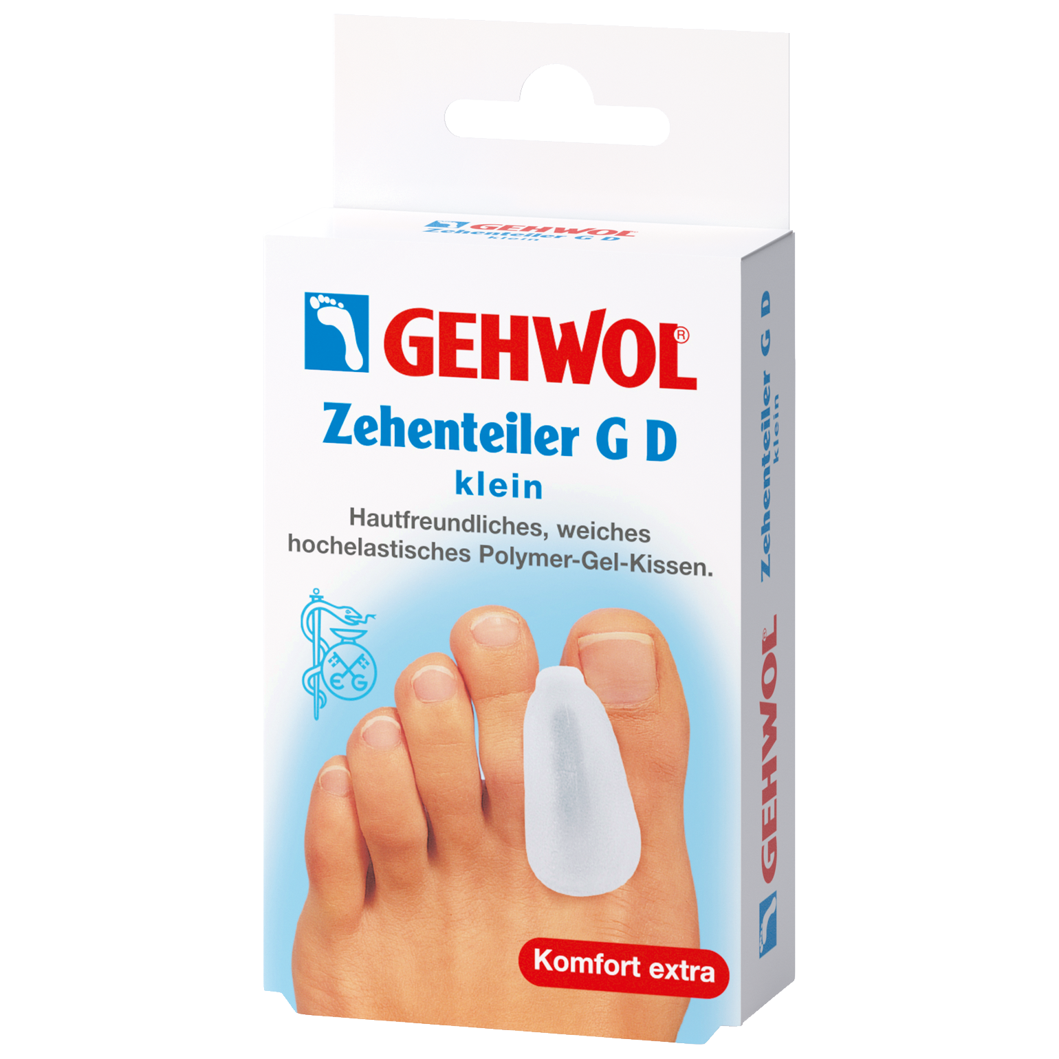 Gehwol Gehwol Toe Divider G D Διαχωριστής Δακτύλων Ποδιού 3 Τεμάχια - Small