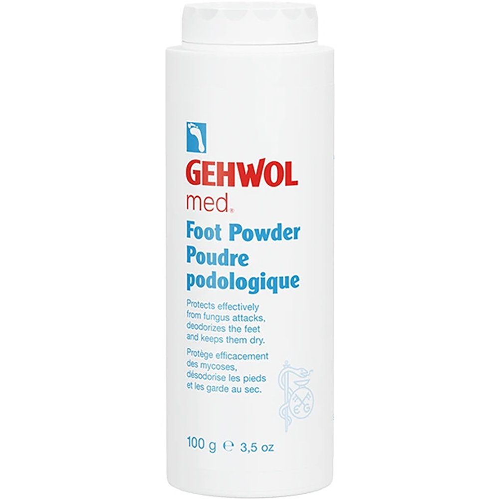 Gehwol Gehwol Med Foot Powder Δραστική Πούδρα Ποδιών για την Αντιμετώπιση Μυκητιάσεων & Κακοσμίας 100g