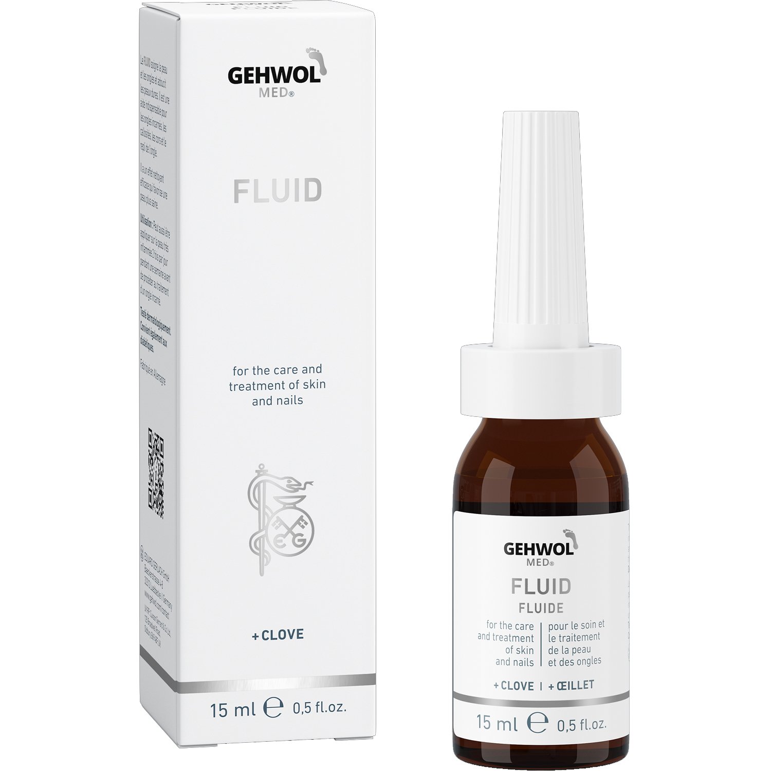 Gehwol Fluid Διάλυμα με Γαρυφαλέλαιο για τη Φροντίδα & Περιποίηση της Επιδερμίδας & των Νυχιών 15ml 