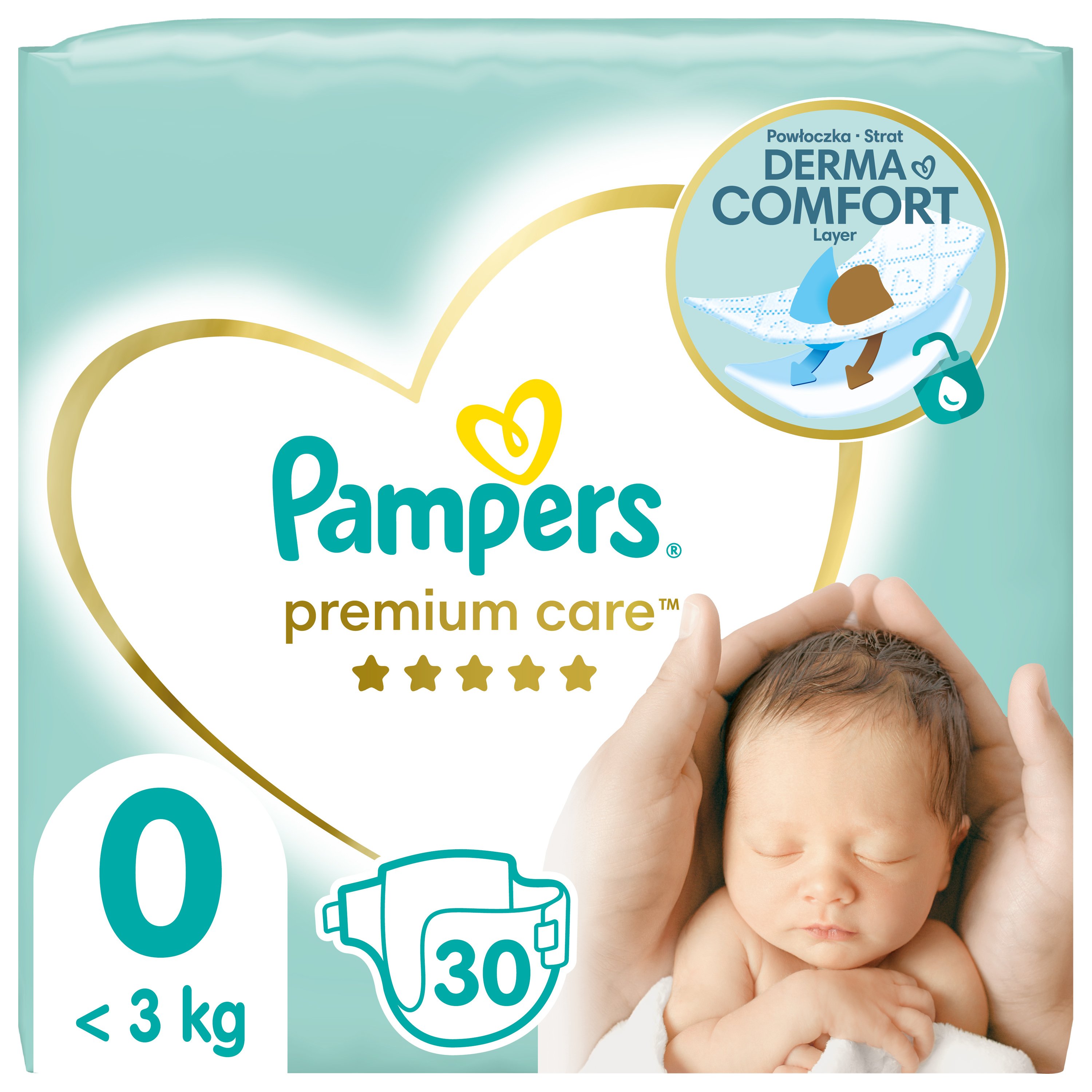 Pampers Premium Care Micro No0 (<3kg) 30 πάνες