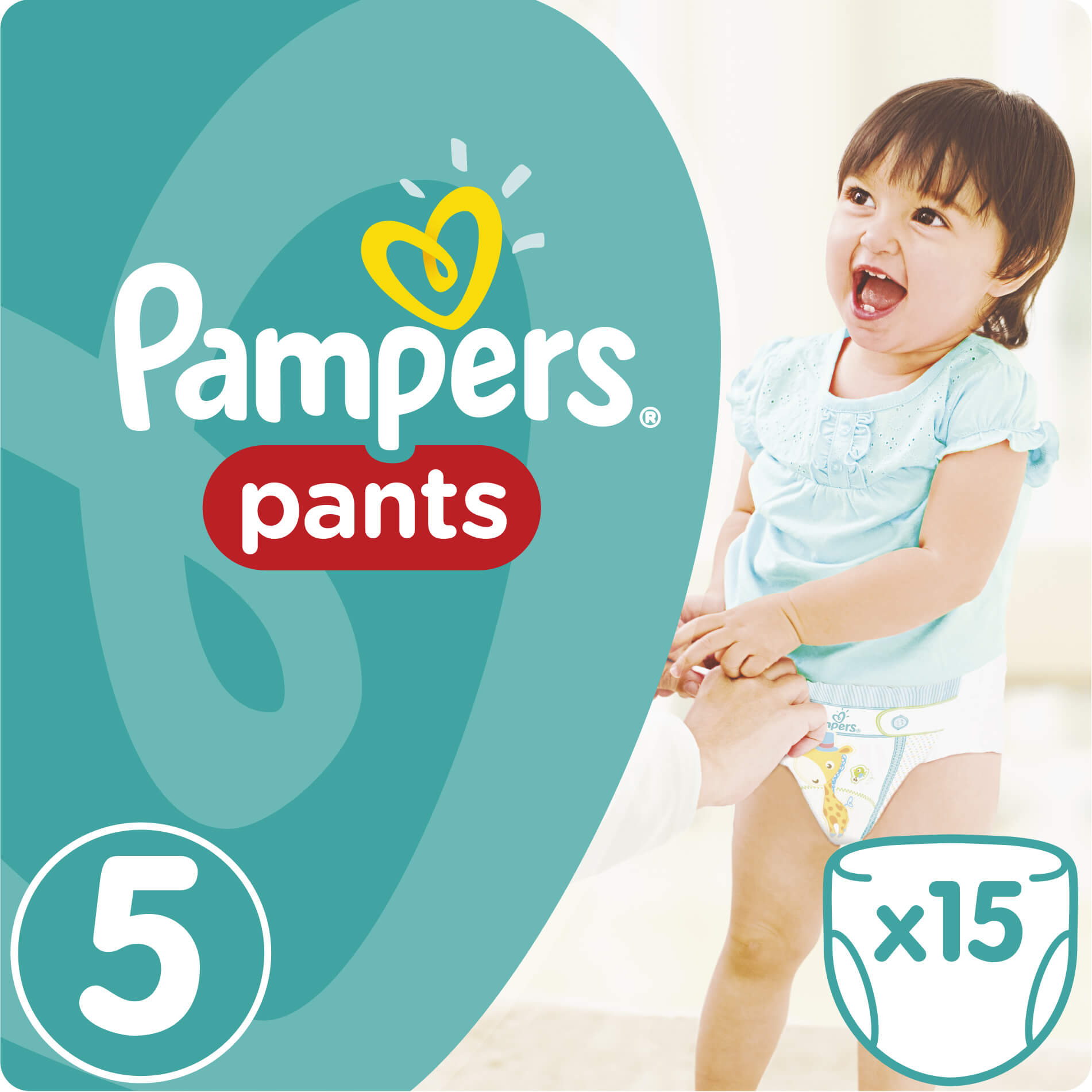 Pampers Pants No5 Junior (12-18kg) 15 πάνες