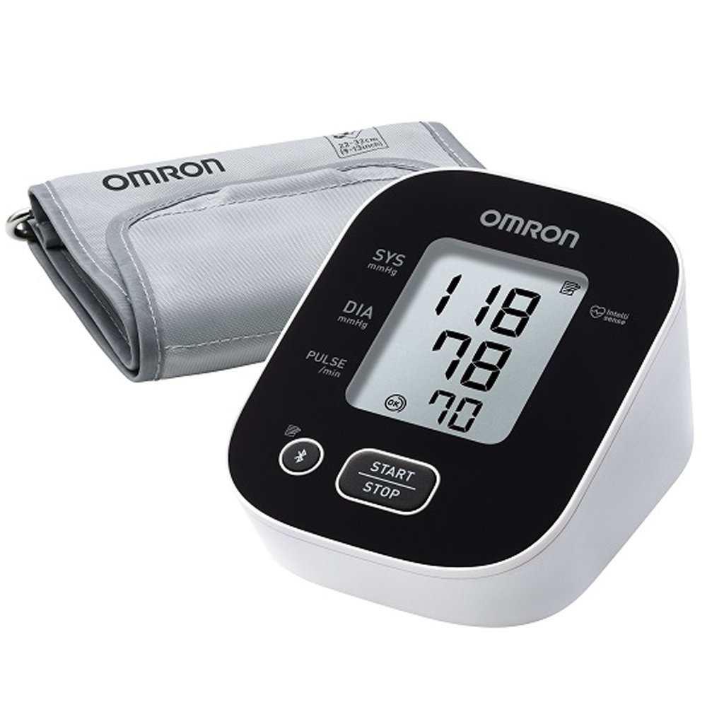Omron M2 Intelli IT Automatic Upper Arm Blood Pressure Monitor Έξυπνο Πιεσόμετρο Μπράτσου με Ανίχνευση Αρρυθμίας 1 Τεμάχιο
