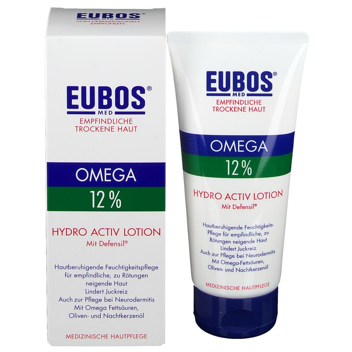 Eubos Omega 3-6-9 Hydro Active Lotion Defensil Καταπραϋντική Λοσιόν Σώματος με Ωμέγα Λιπαρά Οξέα για το Ευαίσθητο Δέρμα 200ml