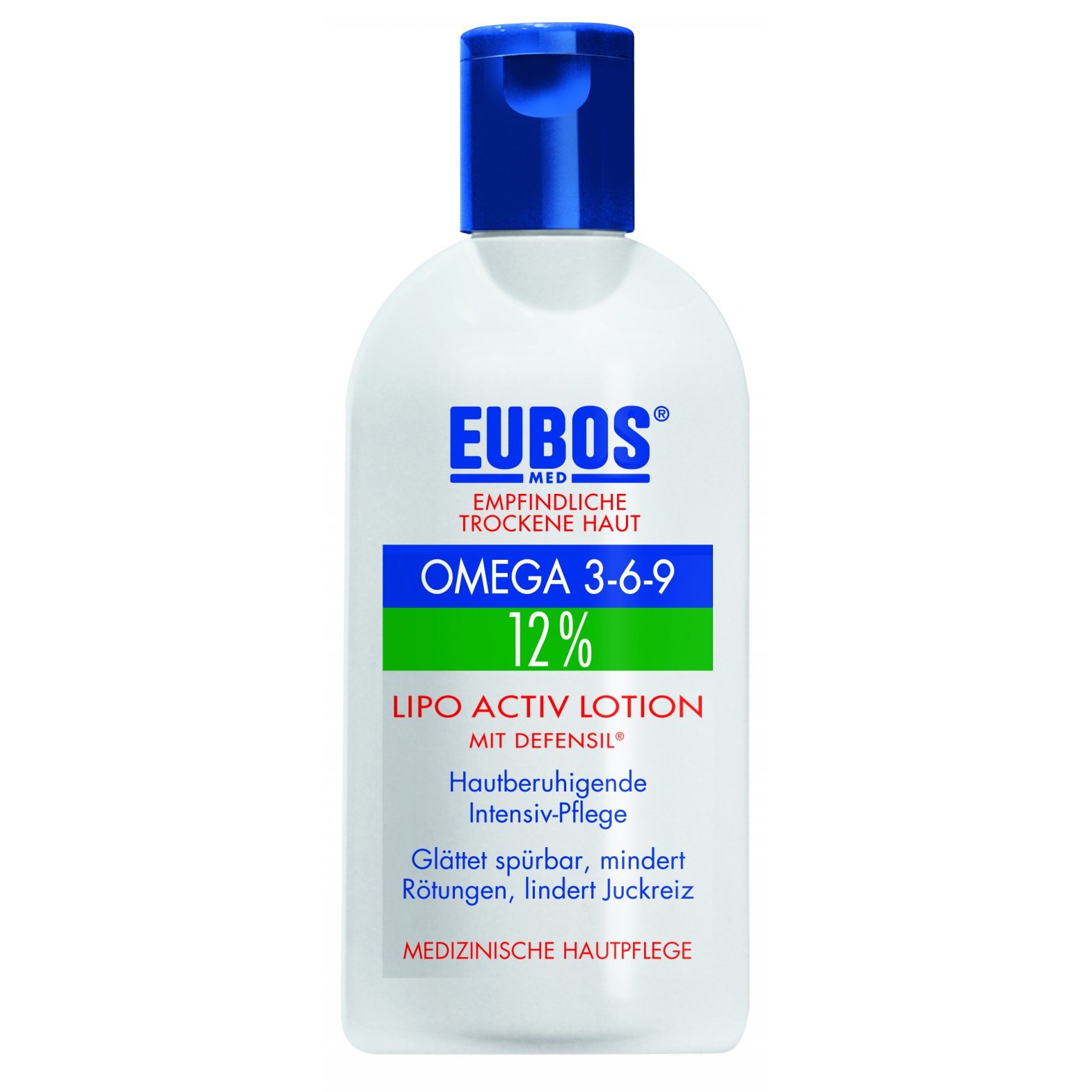 Eubos Omega 3-6-9 Lipo Active Lotion Defensil Πλούσια Καταπραϋντική Περιποίηση Σώματος με Ωμέγα Λιπαρά Οξέα για Ξηρό Δέρμα 200ml