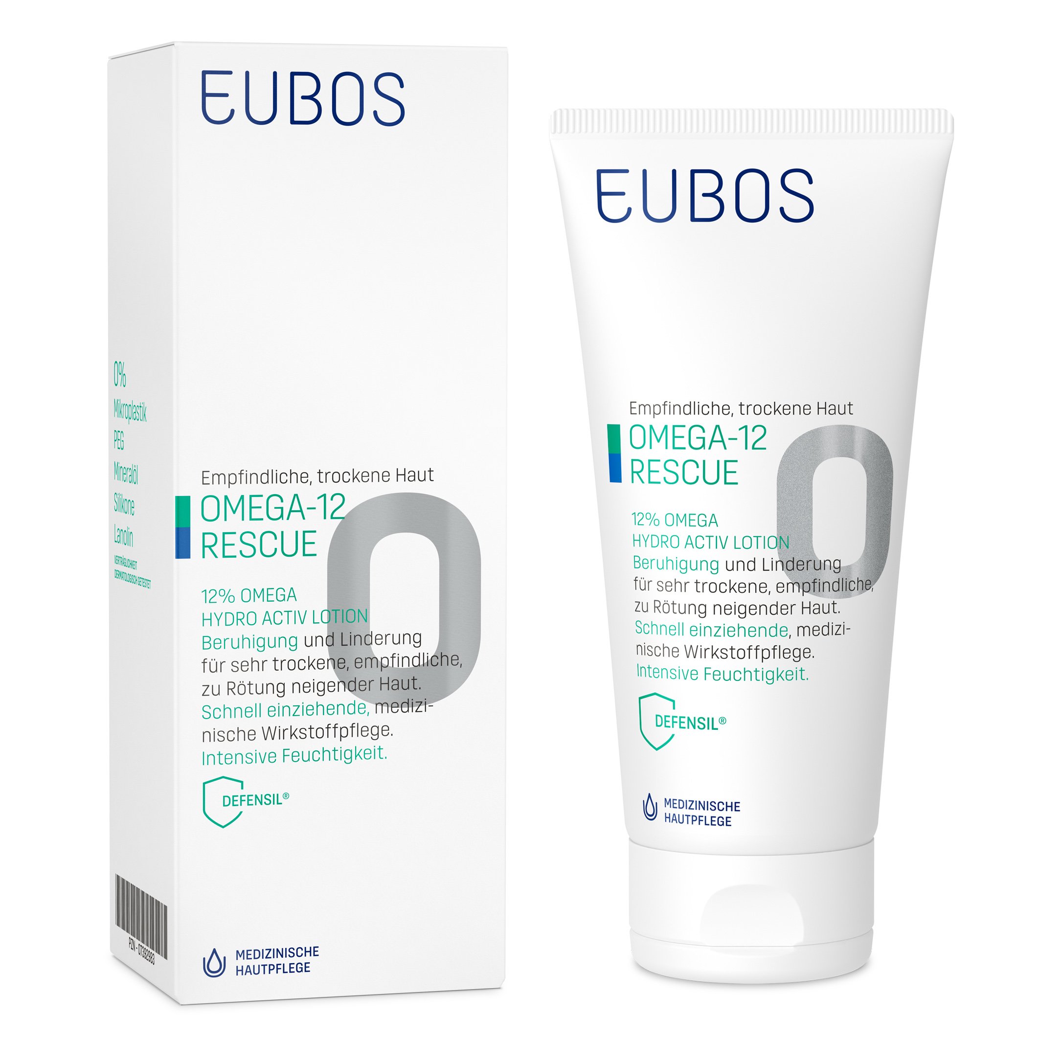 Eubos Omega 12% Hydro Active Lotion Defensil Καταπραϋντική Λοσιόν Σώματος με Ωμέγα Λιπαρά Οξέα για το Ευαίσθητο Δέρμα 200ml