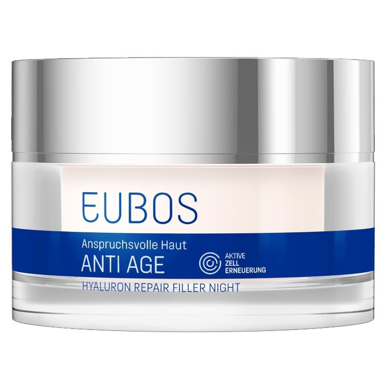 Eubos Hyaluron Repair Filler Night Creme Αντιρυτιδική Κρέμα Νύχτας 50ml