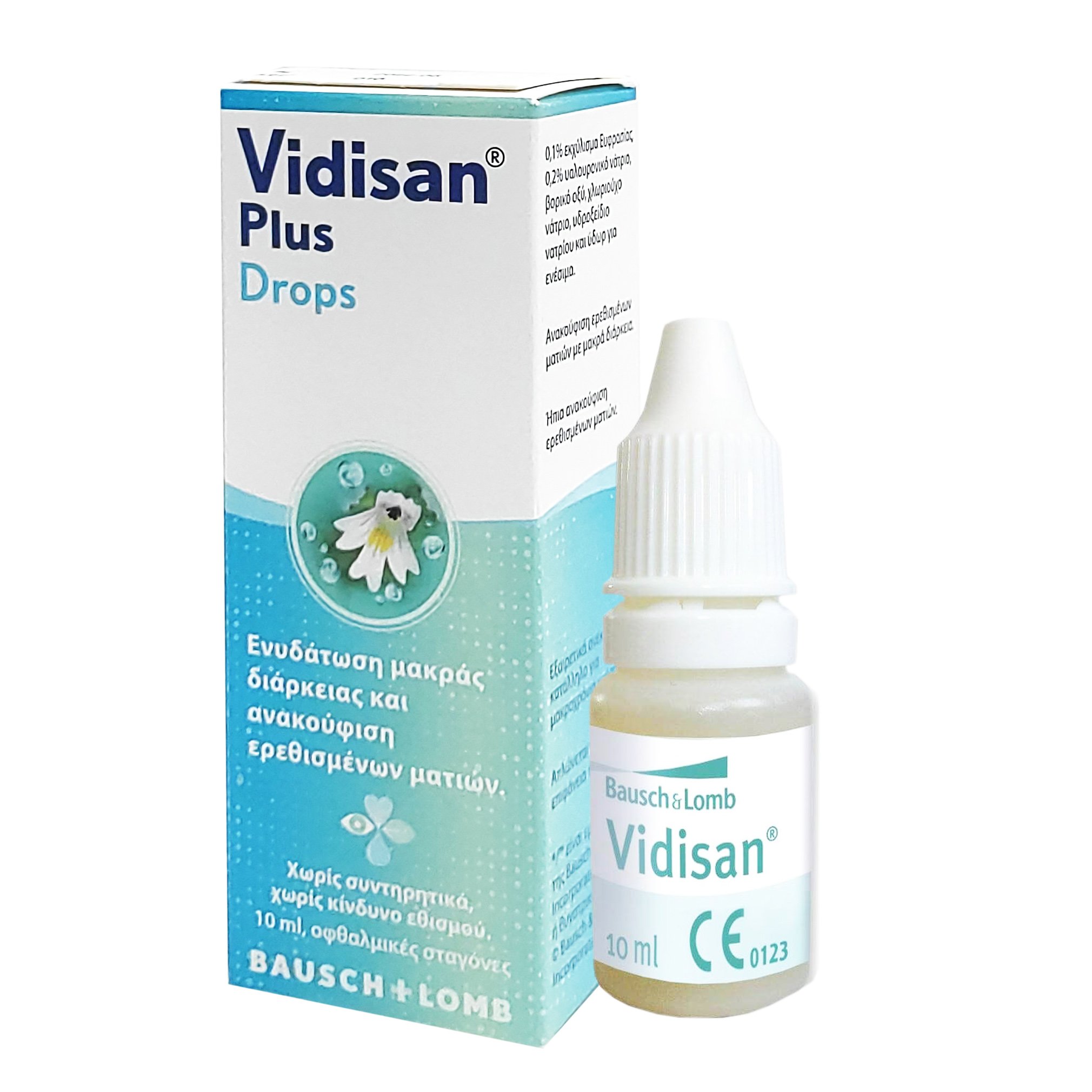 Bausch & Lomb Vidisan Οφθαλμικές Σταγόνες 10ml