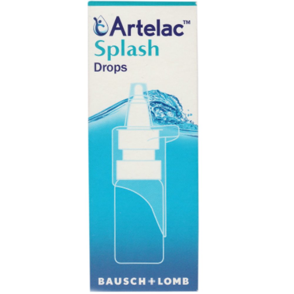 Bausch & Lomb Artelac Splash Drops Οφθαλμικές Σταγόνες για Φυσική Ενυδάτωση & Λίπανση 10ml