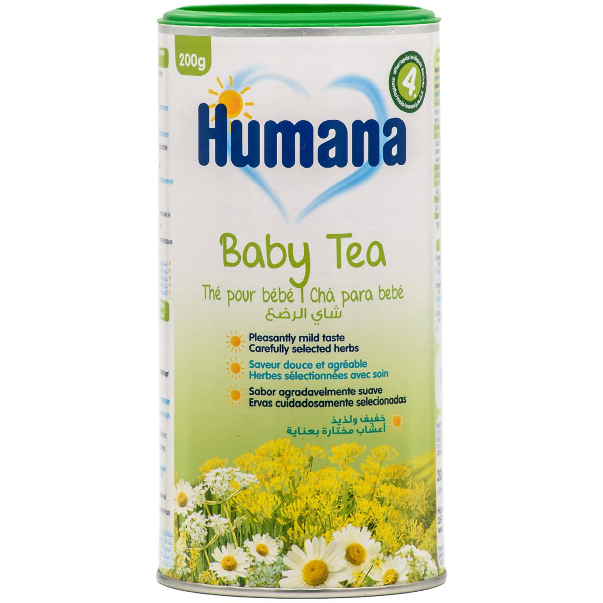 Humana Baby Tea 4m+ Βρεφικό Τσάι για την Κοιλίτσα του Μωρού Μετά τον 4ο Μήνα 200g