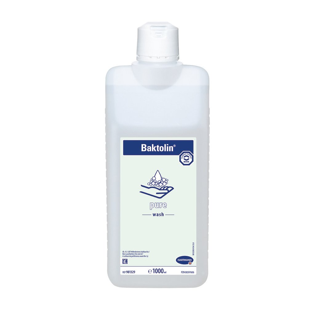 Hartmann Baktolin Pure Wash Απαλό Υγρό Καθαρισμού Χεριών & Σώματος 1 L