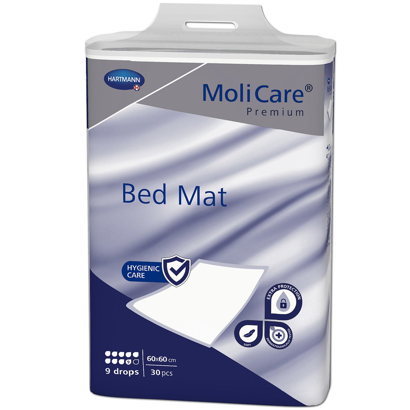Hartmann MoliCare Premium Bed Mat 9 Drops Υποσέντονο μιας Χρήσης Μεγάλης Απορροφητικότητας 60x90cm 30 Τεμάχια