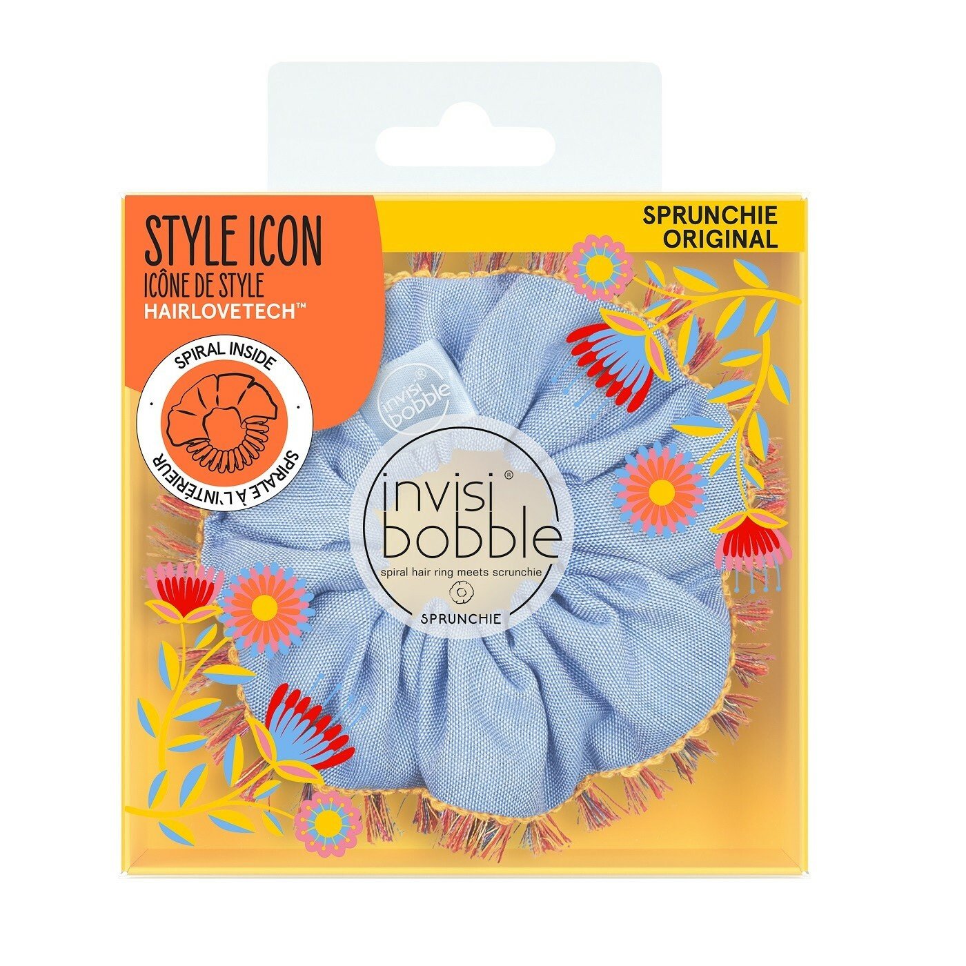 Invisibobble Sprunchie Original Flores & Bloom Λαστιχάκι Μαλλιών – Hola Lola 1 Τεμάχιο