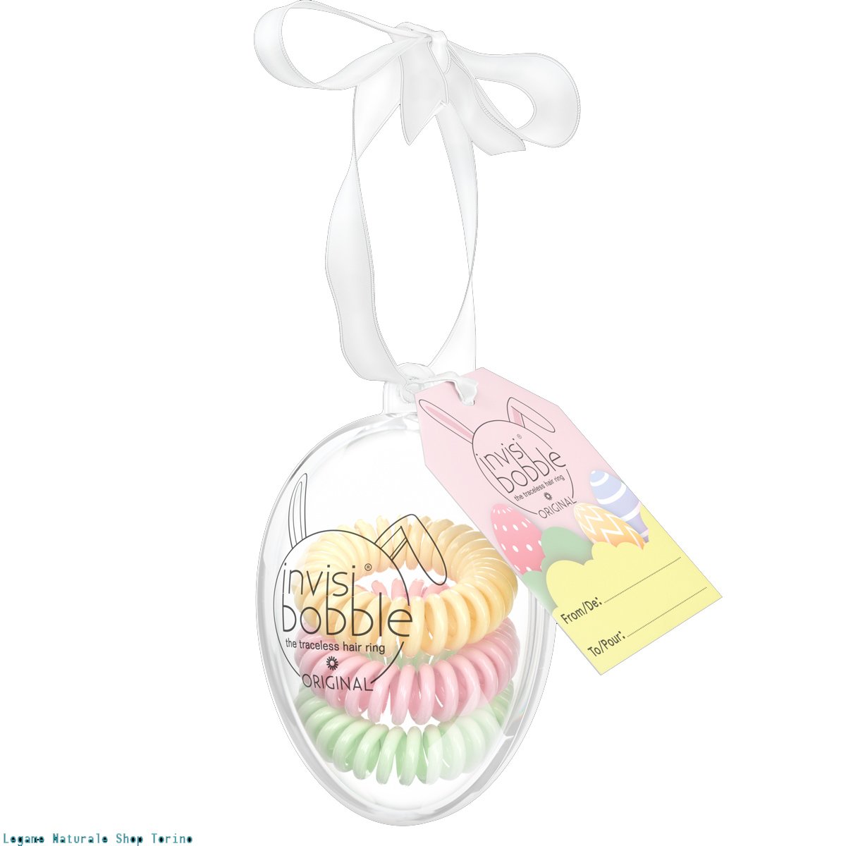 Invisibobble Slim Special Edition Easter Egg Σετ Σπιράλ Λαστιχάκια Μαλλιών 3 Τεμάχια