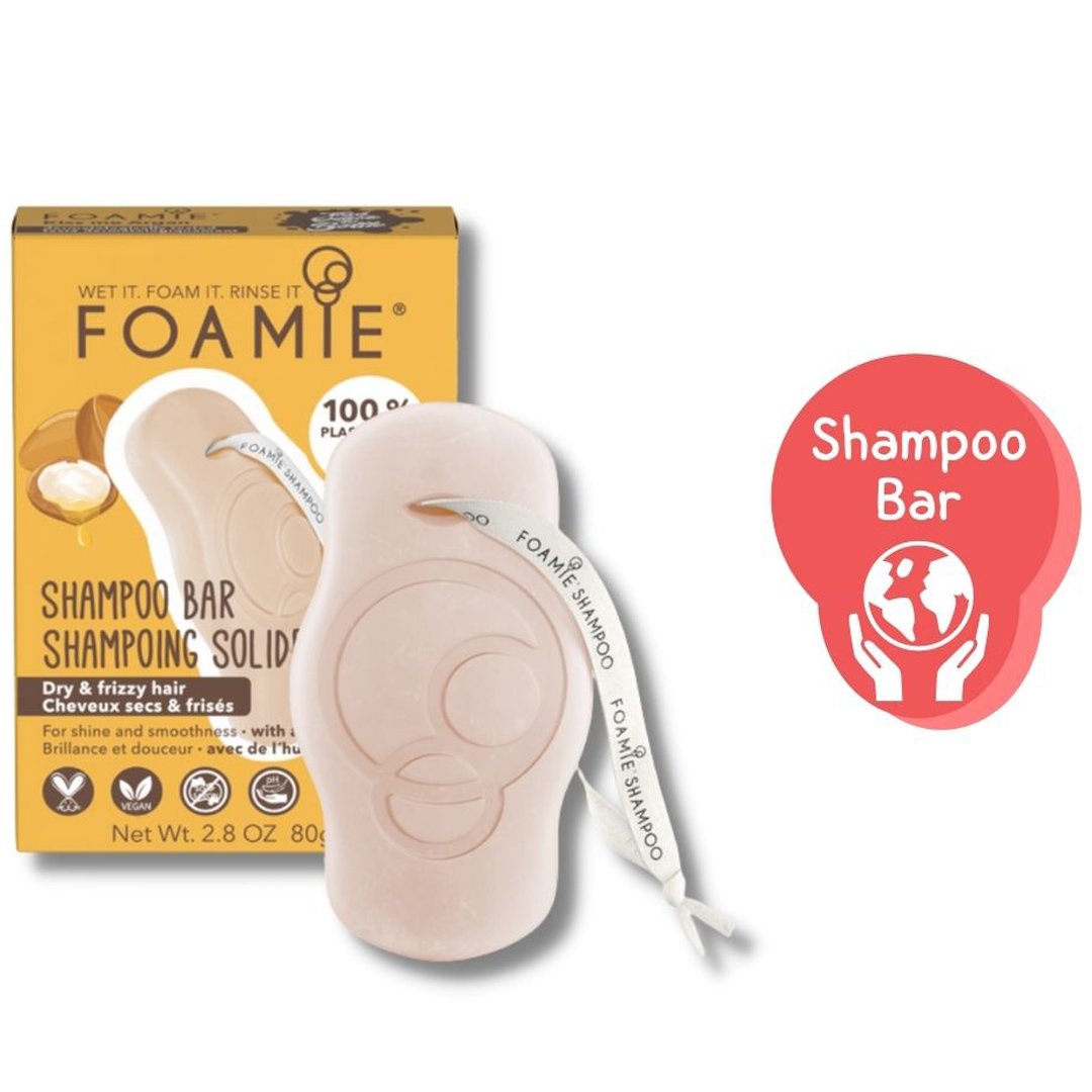 Foamie Kiss me Argan Μπάρα Καθαρισμού με Έλαιο Argan για Μαλλιά Ξηρά & Φριζαρισμένα 80g