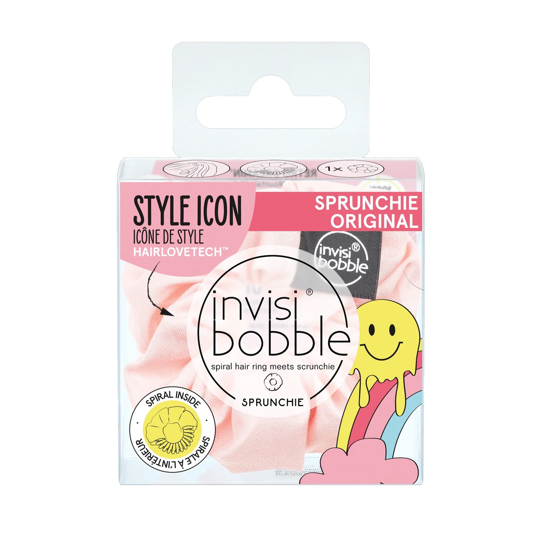Invisibobble Sprunchie Original Single Retro Dreamin Paint no Mountain Λαστιχάκι Μαλλιών 1 Τεμάχιο