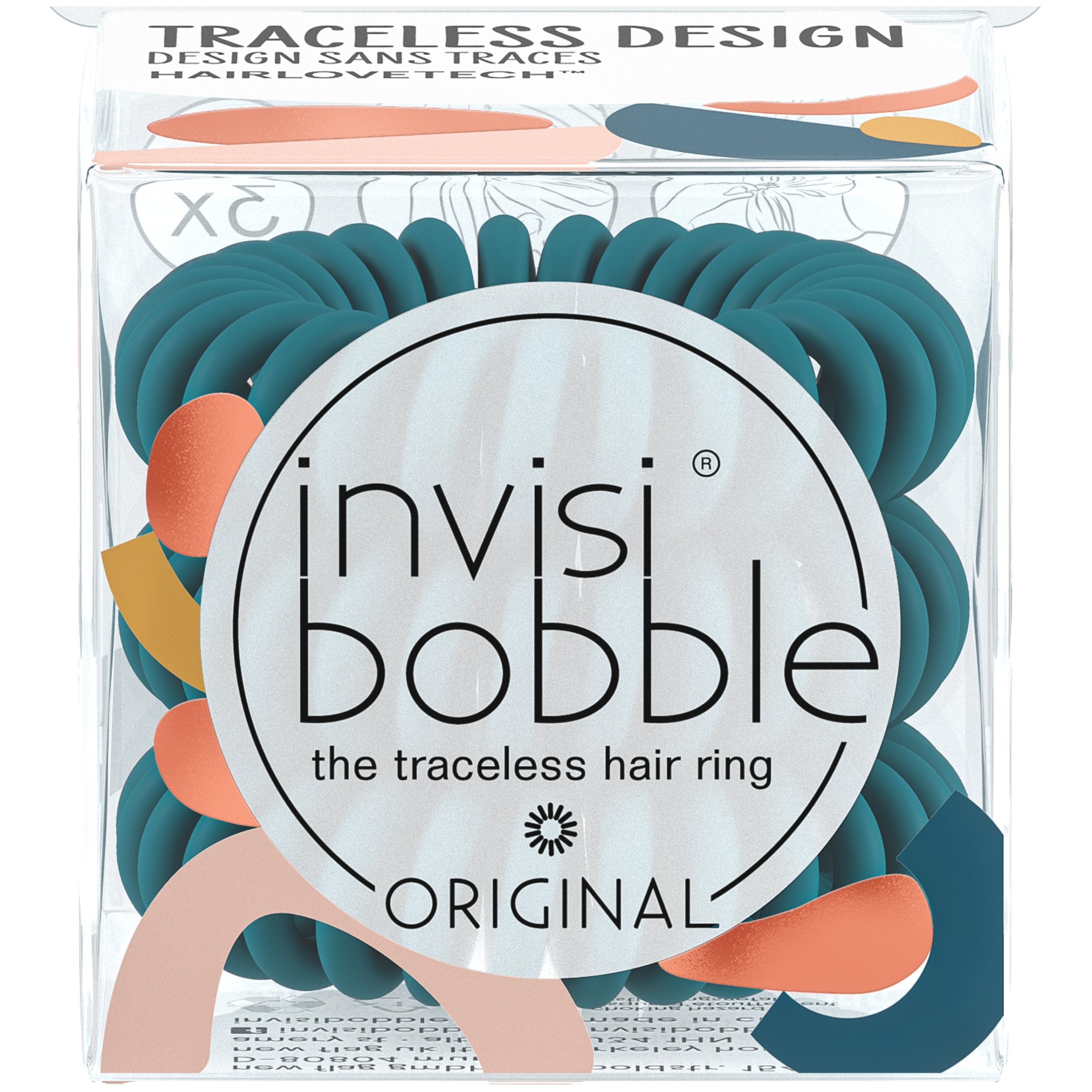 Invisibobble Original Fall in Love Collection I Glove You Hair Ring Λαστιχάκια Μαλλιών για Κομψά Χτενίσματα 3 Τεμάχια