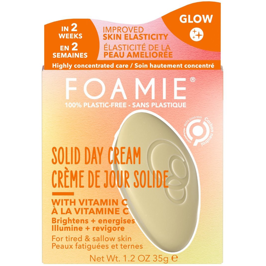 Foamie Solid Face Cream Bar Energy Glow Κρέμα Ημέρας Προσώπου σε Μορφή Μπάρας για Λαμπερή Επιδερμίδα 35g