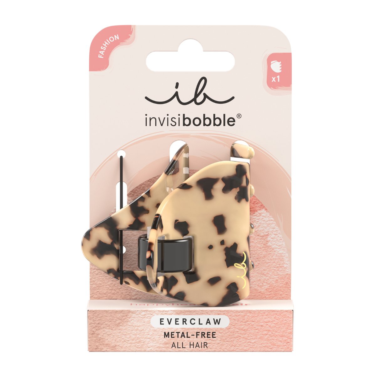 Invisibobble Everclaw Leo Love Metal Free Πλαστικό Κλάμερ για Μαλλιά 1 Τεμάχιο