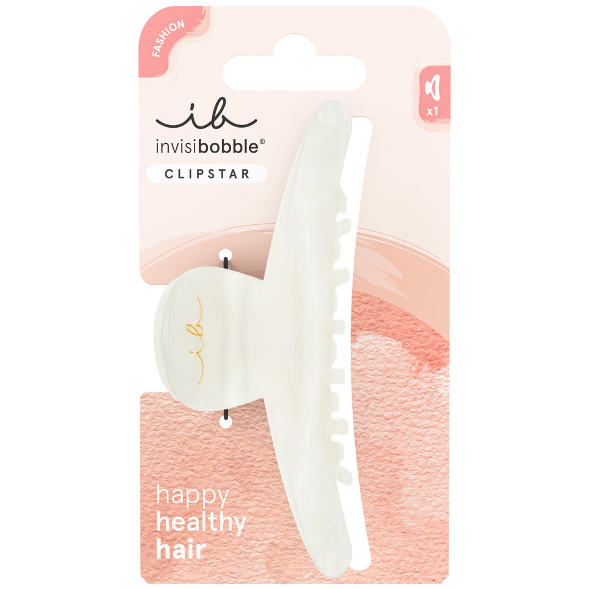 Invisibobble Clipstar Clawdia Tortoise Large Κλάμερ Μεγάλου Μεγέθους Ιδανικό για Σγουρά & Πυκνά Μαλλιά 1 Τεμάχιο