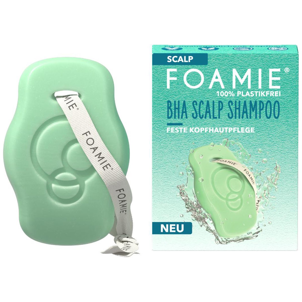 Foamie Foamie Scalp Salicylic Acid Shampoo Bar Σαμπουάν σε Μορφή Μπάρας για Αδύναμα με Πιτυρίδα Μαλλιά 80g