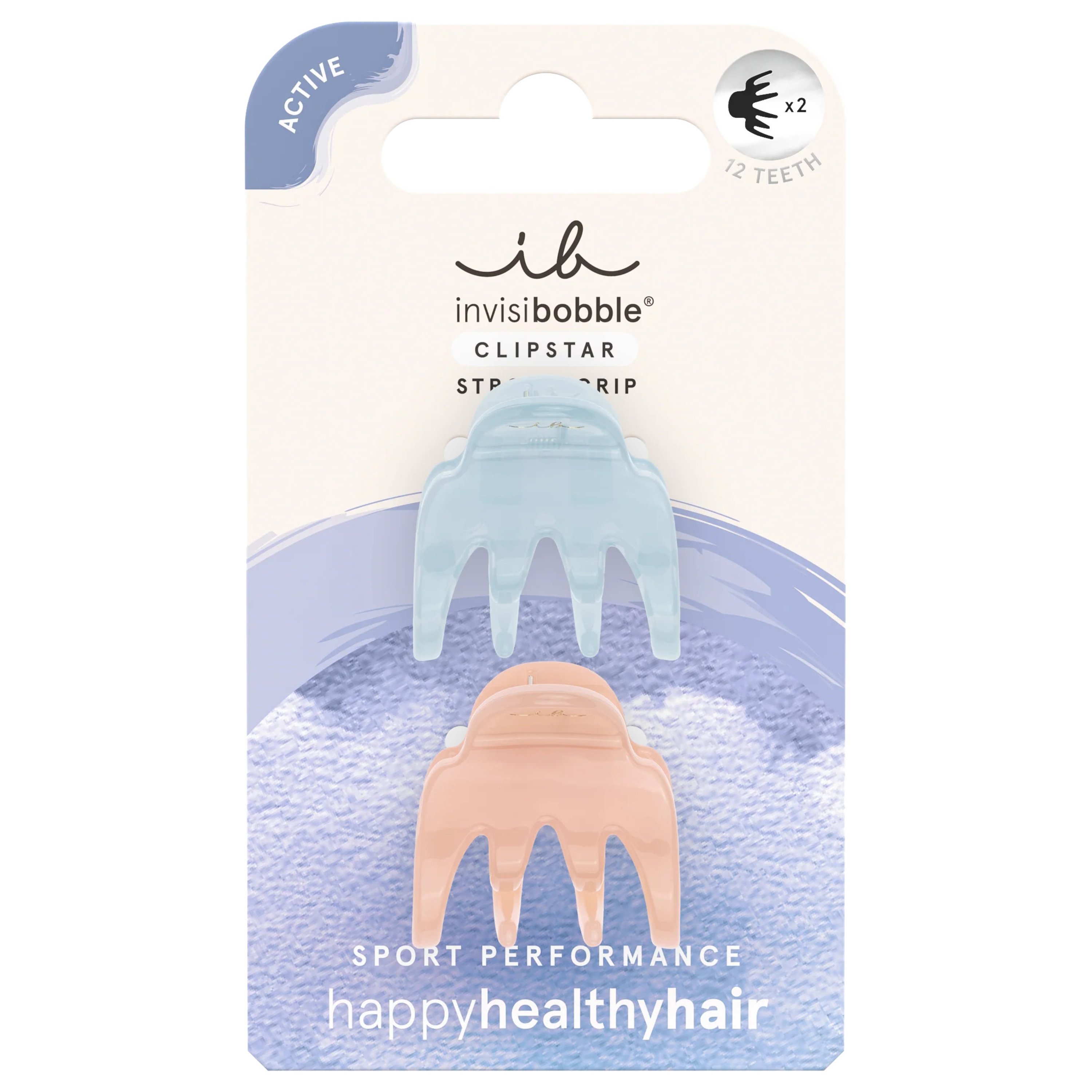 Invisibobble Invisibobble Clipstar Gym Buddy Κλάμερ για Λεπτά & Κανονικά Μαλλιά 2 Τεμάχια