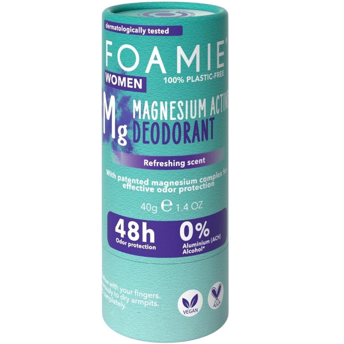 Foamie Foamie Rain in the Woods Solid Deodorant Stick Στερεό Αποσμητικό σε Μορφή Στικ 40g