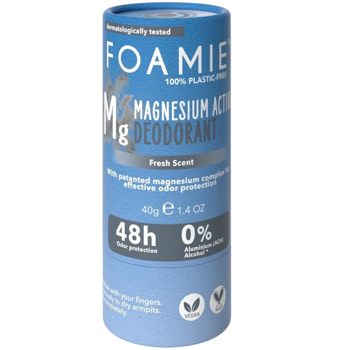 Foamie Foamie Refresh for Men Mg Deodorant Ανδρικό Αποσμητικό Στικ με Μαγνήσιο Μεγάλης Διάρκειας 40g