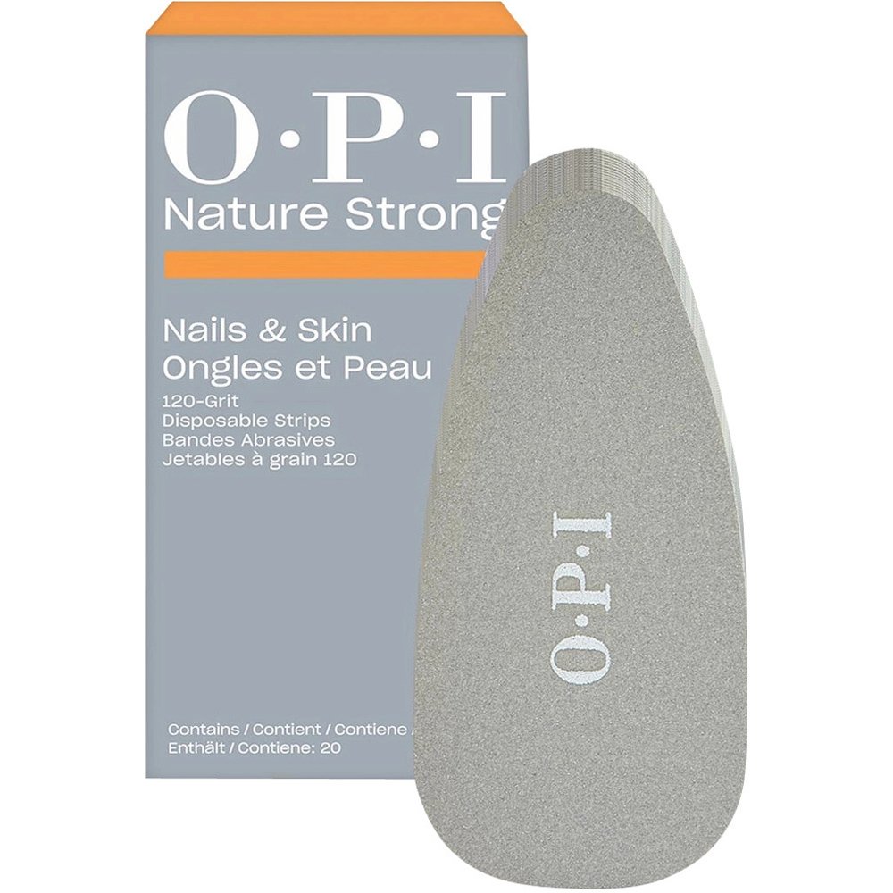 OPI OPI Nature Strong 120-Grit Disposable Rasp Strips Ανταλλακτικά Ράσπας 120-Grit 20 Τεμάχια