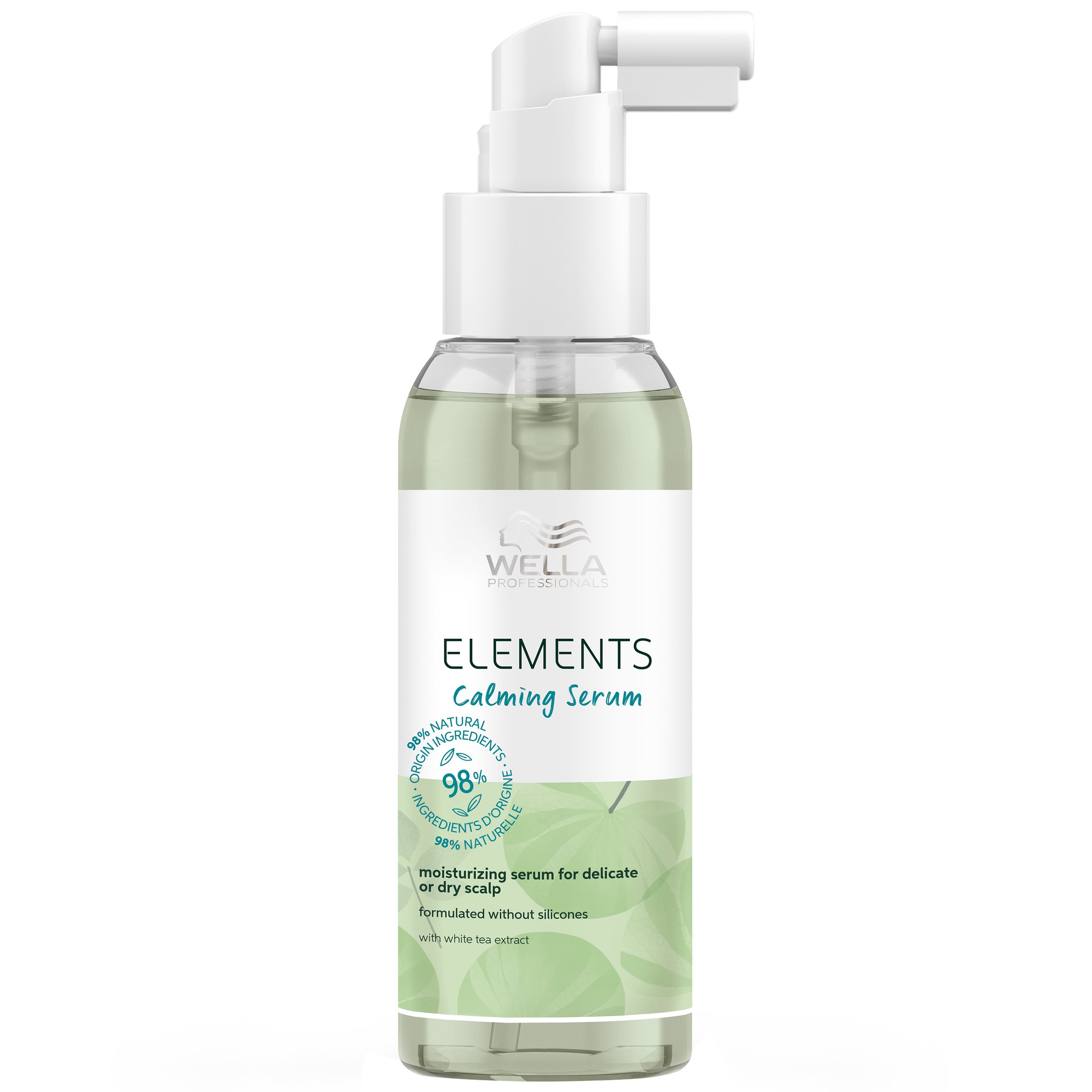 Wella Professionals Elements Calming Serum for Sensitive, Dry Scalp Καταπραϋντικός Leave-in Ορός Ενυδάτωσης Μαλλιών για Ξηρό Τριχωτό Κεφαλής 100ml