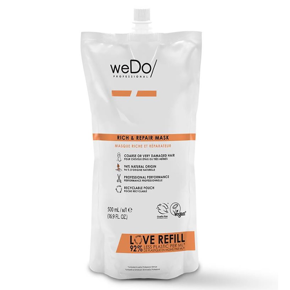weDo Rich & Repair Mask Coarse or Very Damaged Hair Μάσκα Θεραπείας για Προστασία από το Σπάσιμο της Τρίχας 500ml