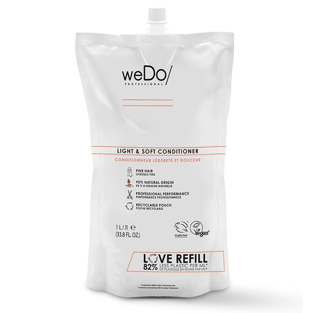 weDo Light & Soft Conditioner for Fine Hair Μαλακτική Κρέμα Ενυδάτωσης για Λεπτά Μαλλιά 1Lt