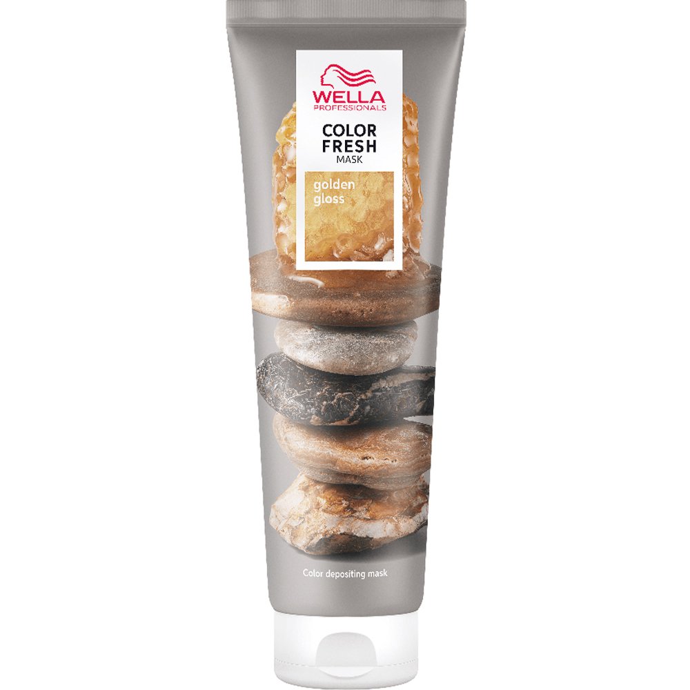 Wella Professionals Color Fresh Mask Μάσκα Περιποίησης & Ανανέωσης Μαλλιών με Ημιμόνιμο Χρώμα 150ml - Golden Gloss
