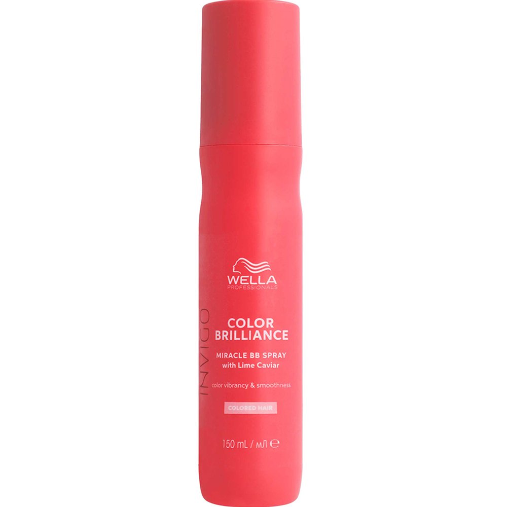 Wella Professionals Invigo Color Brilliance Miracle BB Spray with Lime Caviar Coloured Hair Spray που Ενισχύει τη Ζωντάνια στο Χρώμα για Ευκολοχτένιστα Βαμμένα Μαλλιά 150ml