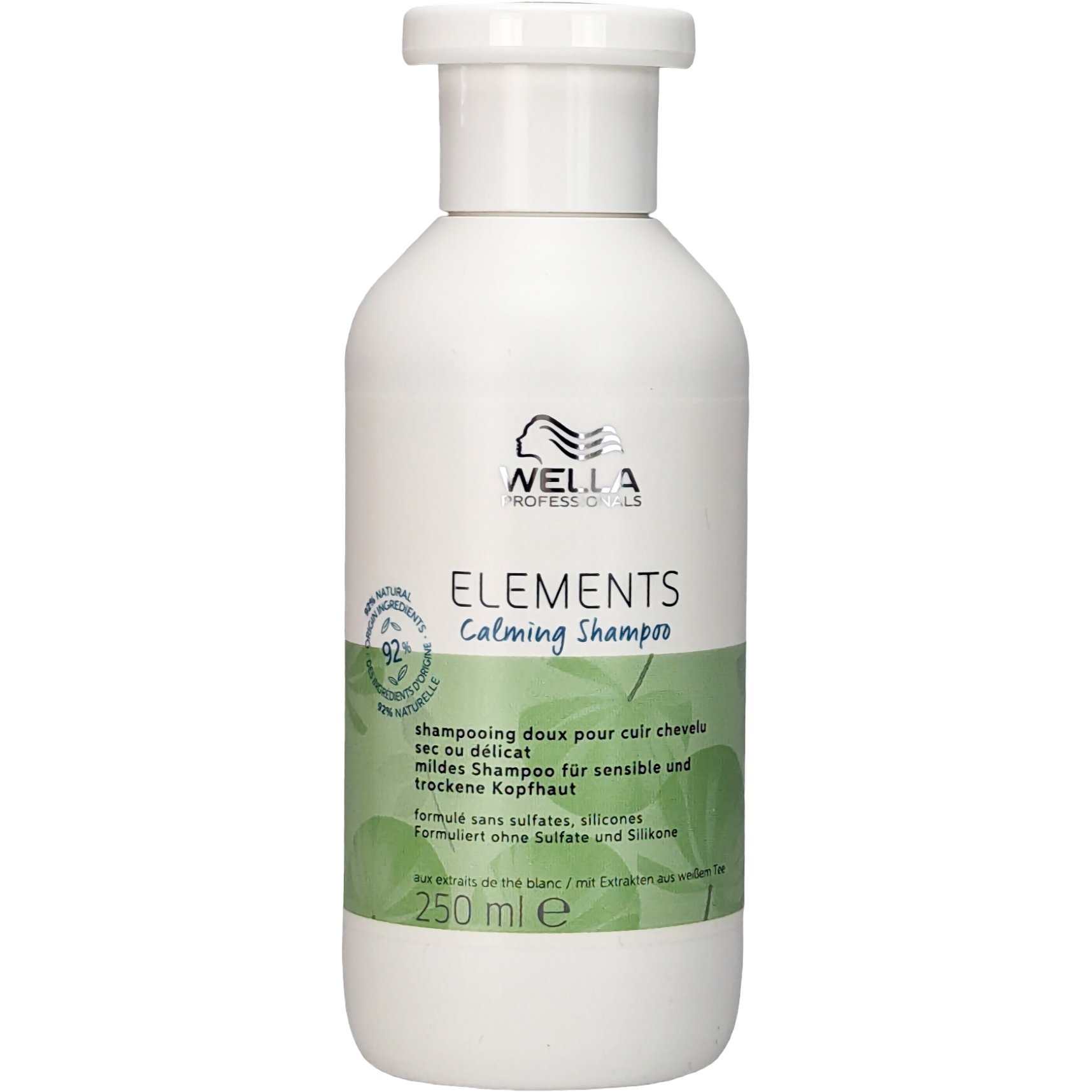 Wella Professionals Elements Calming Shampoo Καταπραϋντικό Σαμπουάν για Απαλό Καθαρισμό στο Ευαίσθητο, Ξηρό Τριχωτό της Κεφαλής 250ml