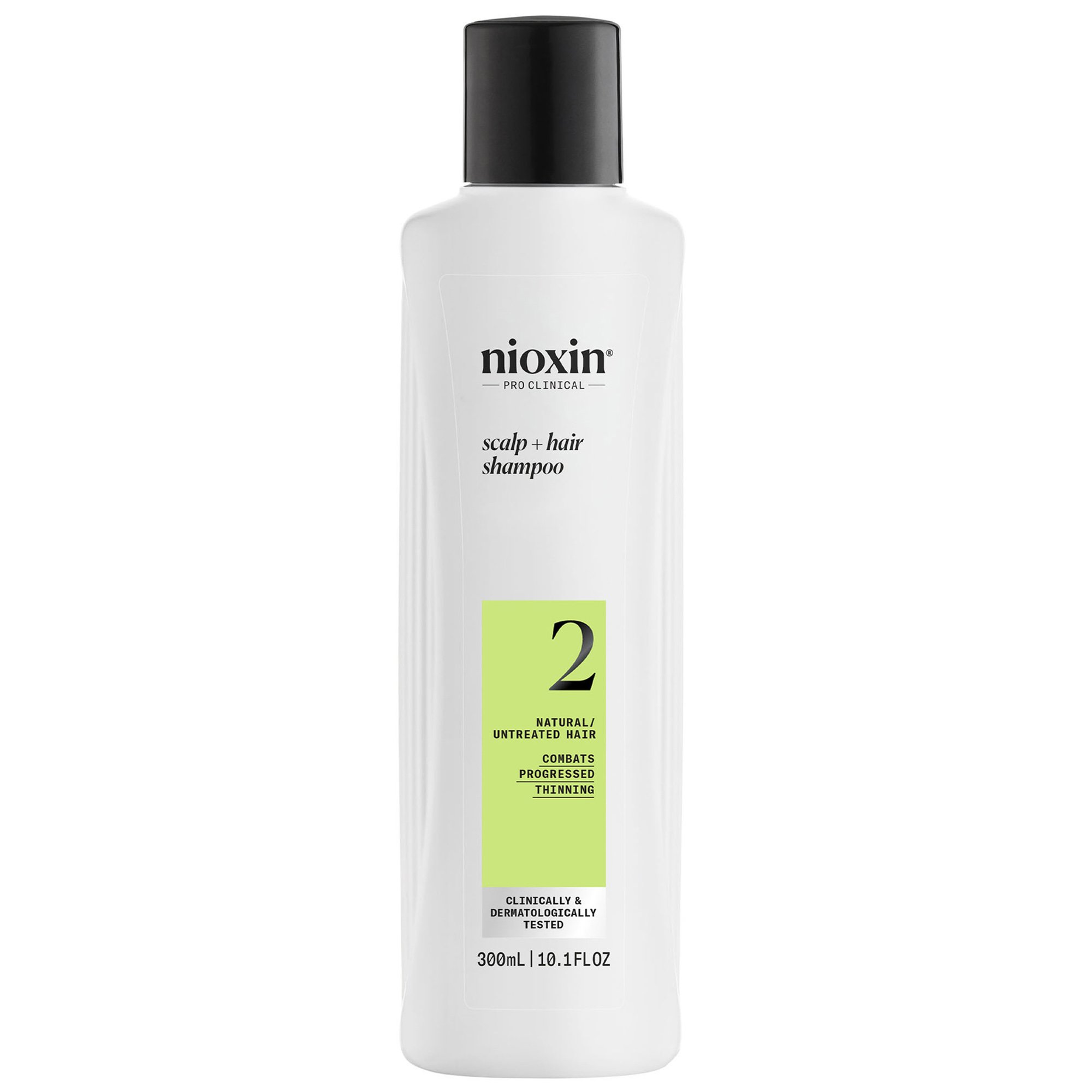 Nioxin Scalp & Hair Shampoo System 2 Σαμπουάν για Φυσικά Μαλλιά με Προοδευτική Αραίωση 300ml