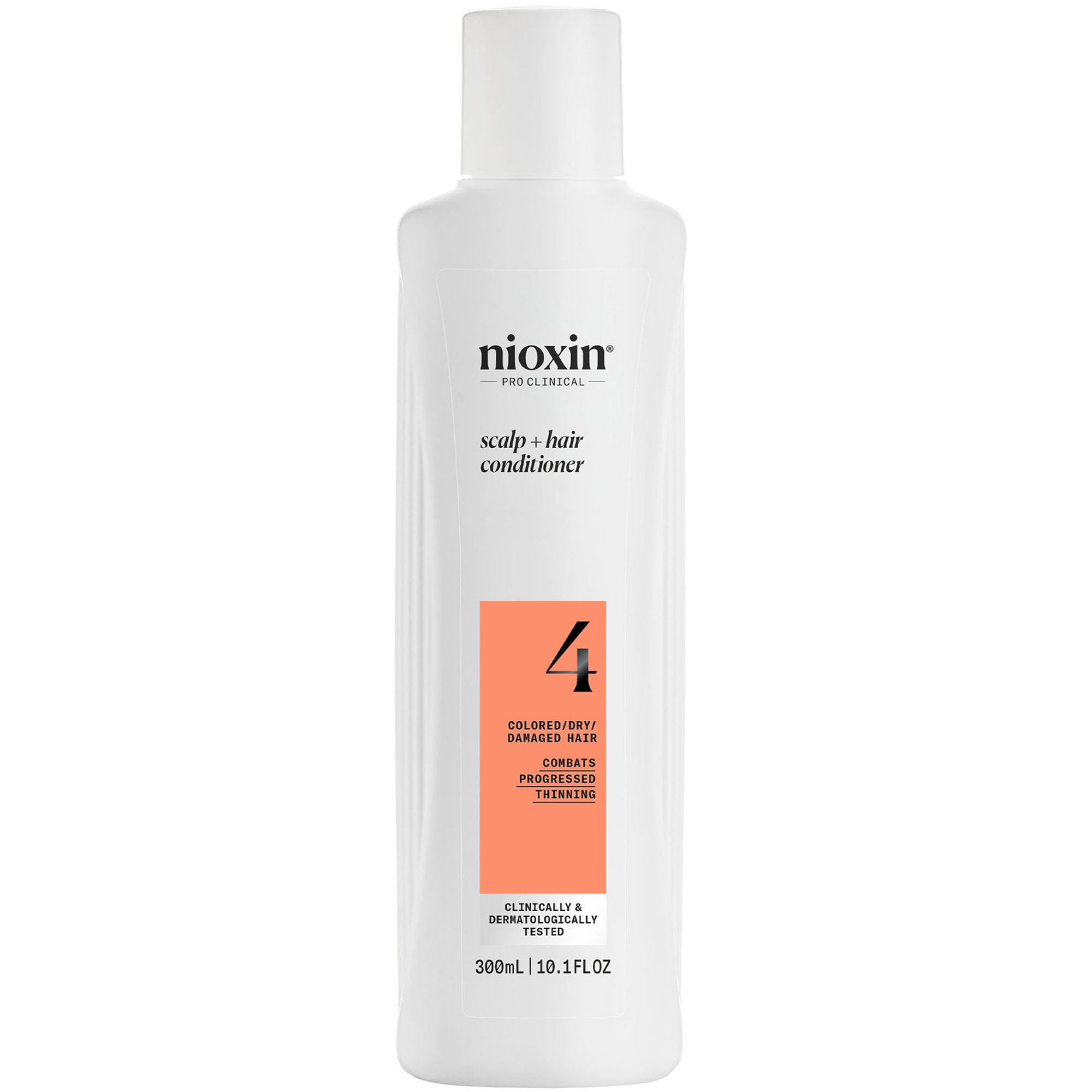 Nioxin Nioxin Scalp & Hair Conditioner System 4 Μαλακτική Κρέμα για Βαμμένα Μαλλιά με Προοδευτική Αραίωση 300ml