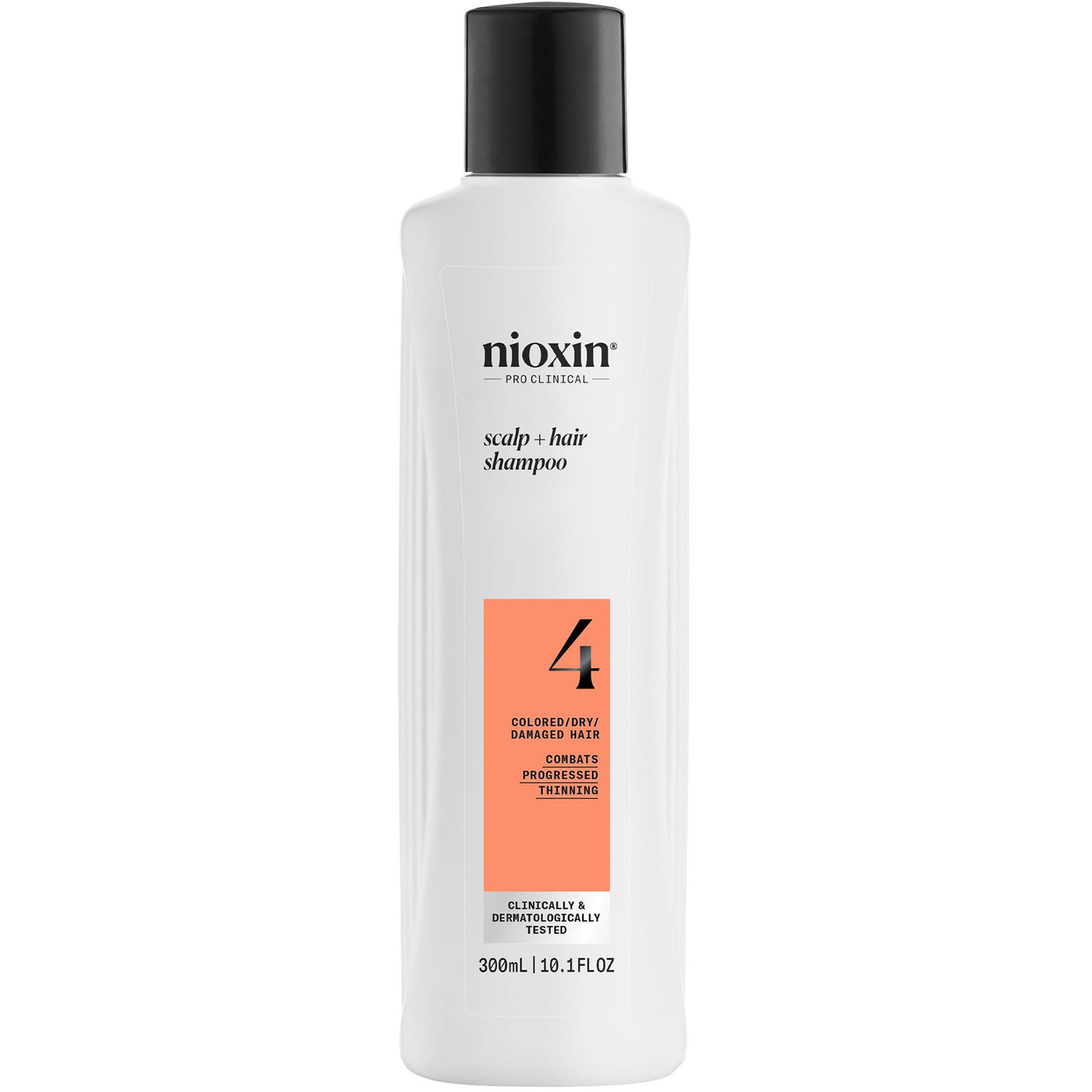 Nioxin Nioxin Scalp & Hair Shampoo System 4 Σαμπουάν για Βαμμένα Μαλλιά με Προοδευτική Αραίωση 300ml