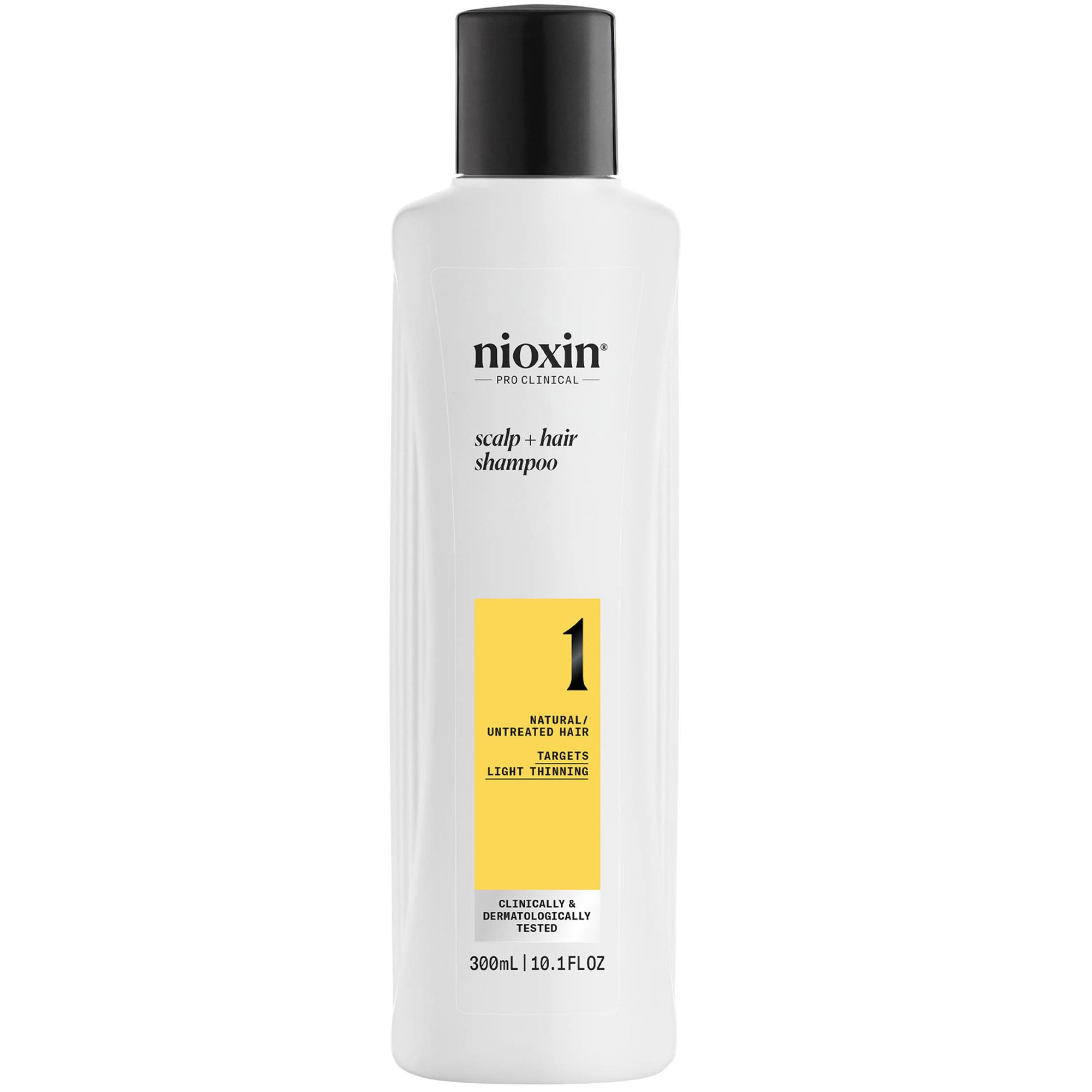 Nioxin Scalp & Hair Shampoo System 1 Σαμπουάν για Φυσικά Μαλλιά με Ελαφριά Αραίωση 300ml